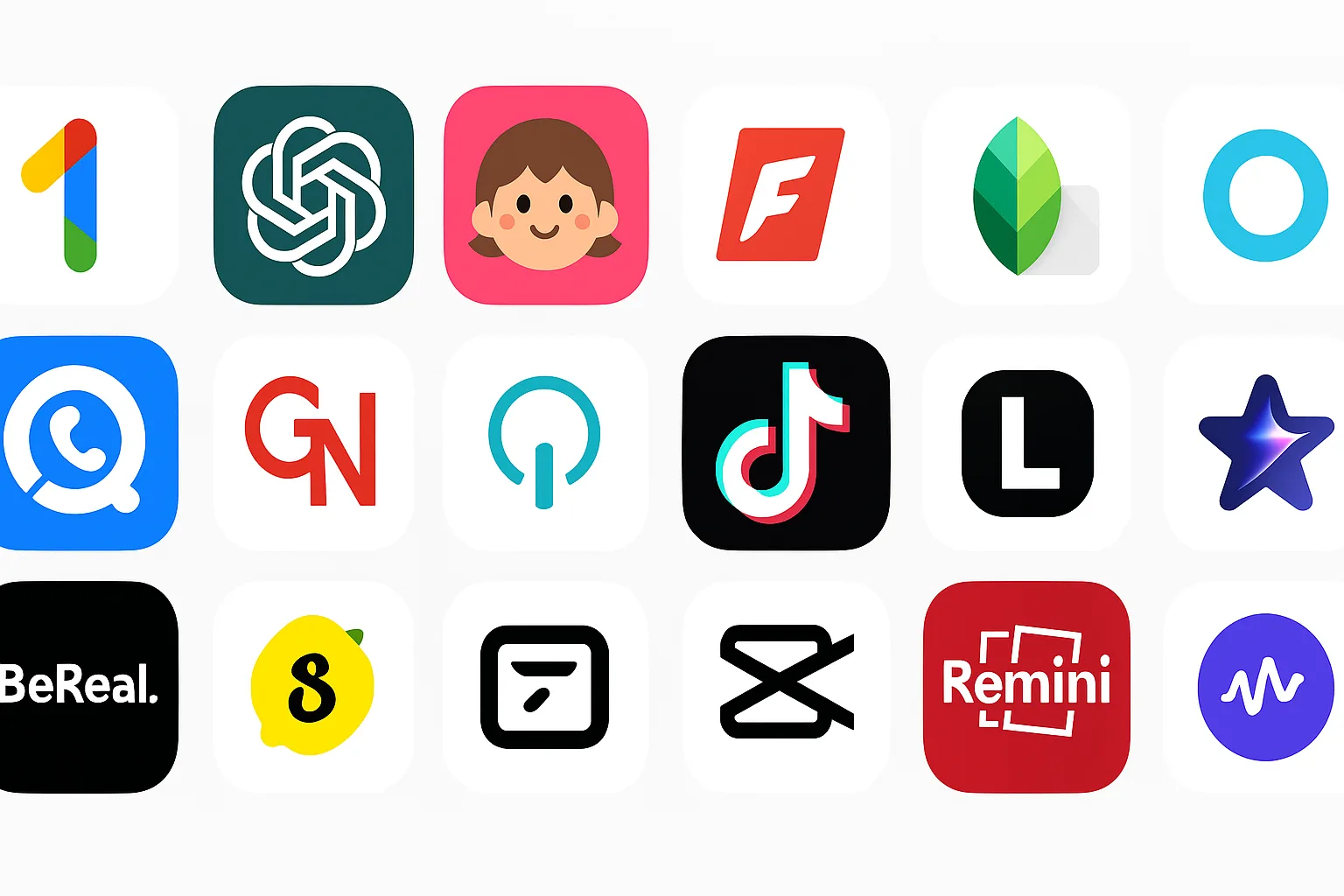 Logo aplikasi Android dan iOS terbaru tahun 2025