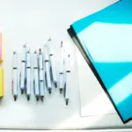 Berbagai perlengkapan kantor berupa alat tulis dan kertas sebagai contoh supplies dalam akuntansi